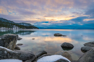 Lake Tahoe Winter Glass