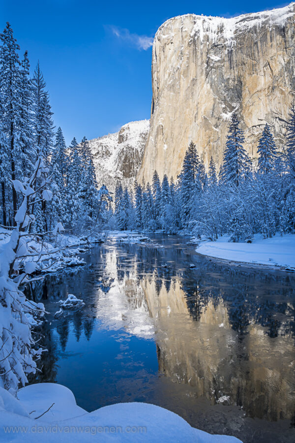 El Capitan Winter Sunrise