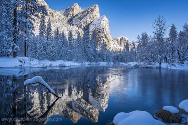 Three Brothers Winter Sunrise