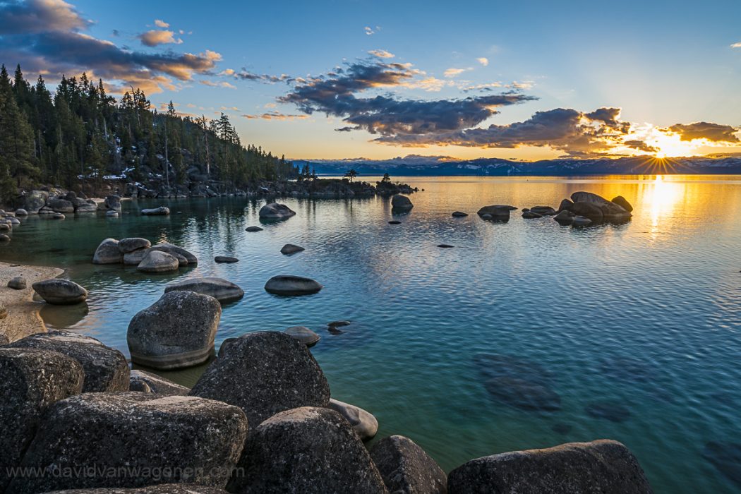 Lake Tahoe Whale Beach Sunset