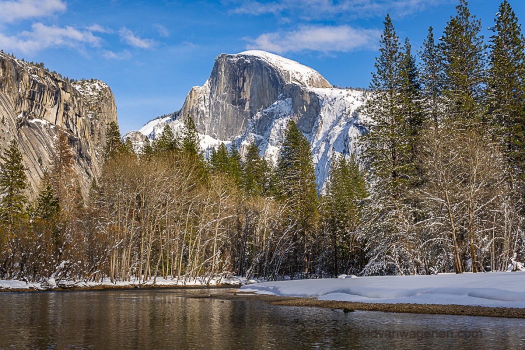 Half Dome Winter Afternoon